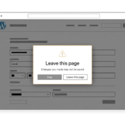 Как показать в WordPress всплывающее окно подтверждения при выходе 3