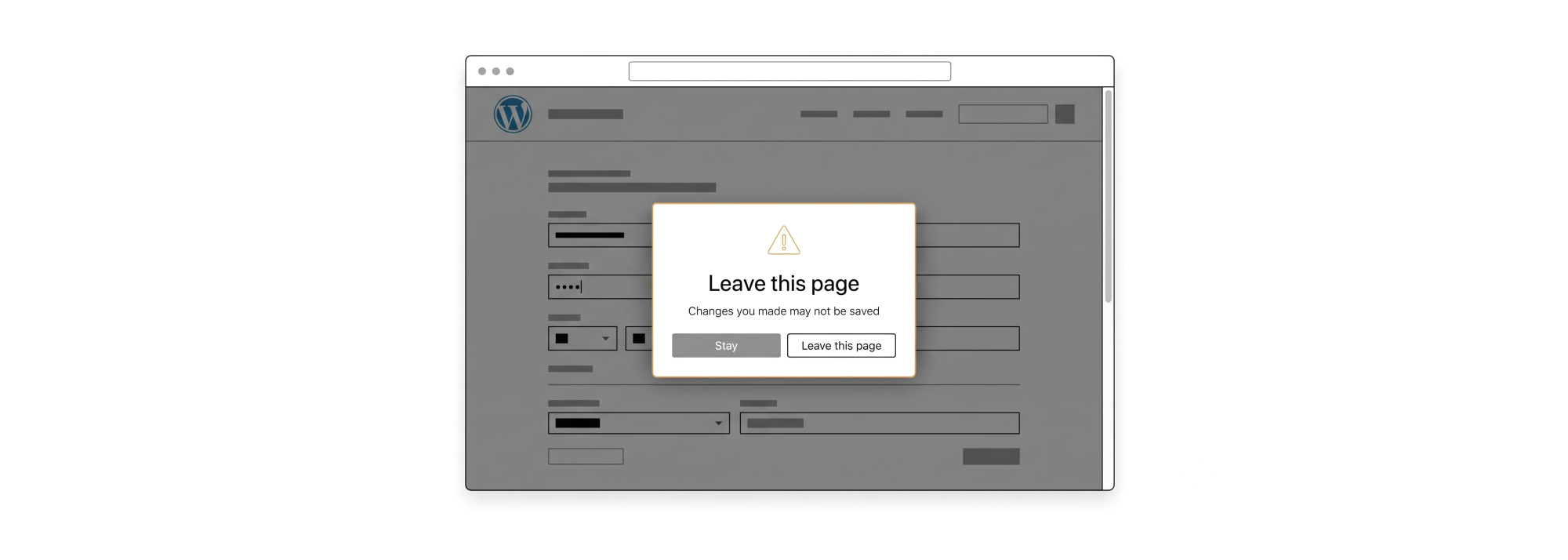 Как показать в WordPress всплывающее окно подтверждения при выходе 1 Как показать в WordPress всплывающее окно подтверждения при выходе 1