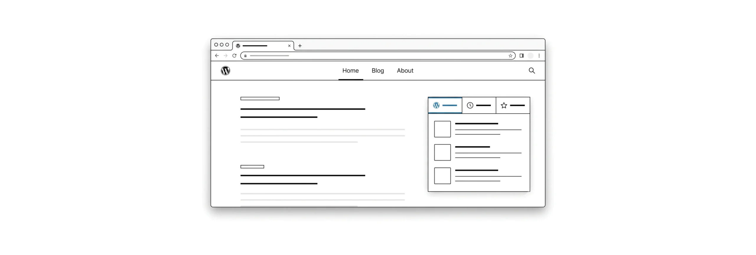 Как добавить виджет с закладками в WordPress 80