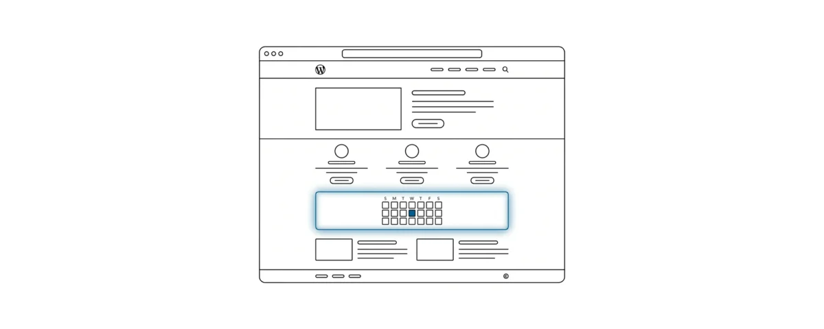 Как добавить виджет в содержимое страницы WordPress 1