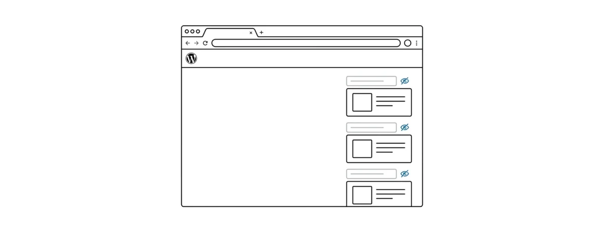 Как скрыть заголовки у виджетов в WordPress 1