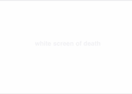 white-screen-of-death
