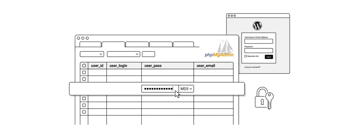 Как сбросить пароль администратора WordPress в Localhost 1
