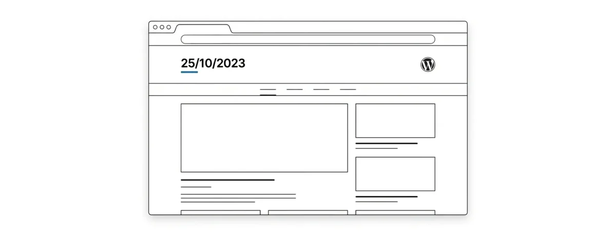 Как показать сегодняшнюю дату в WordPress? 1
