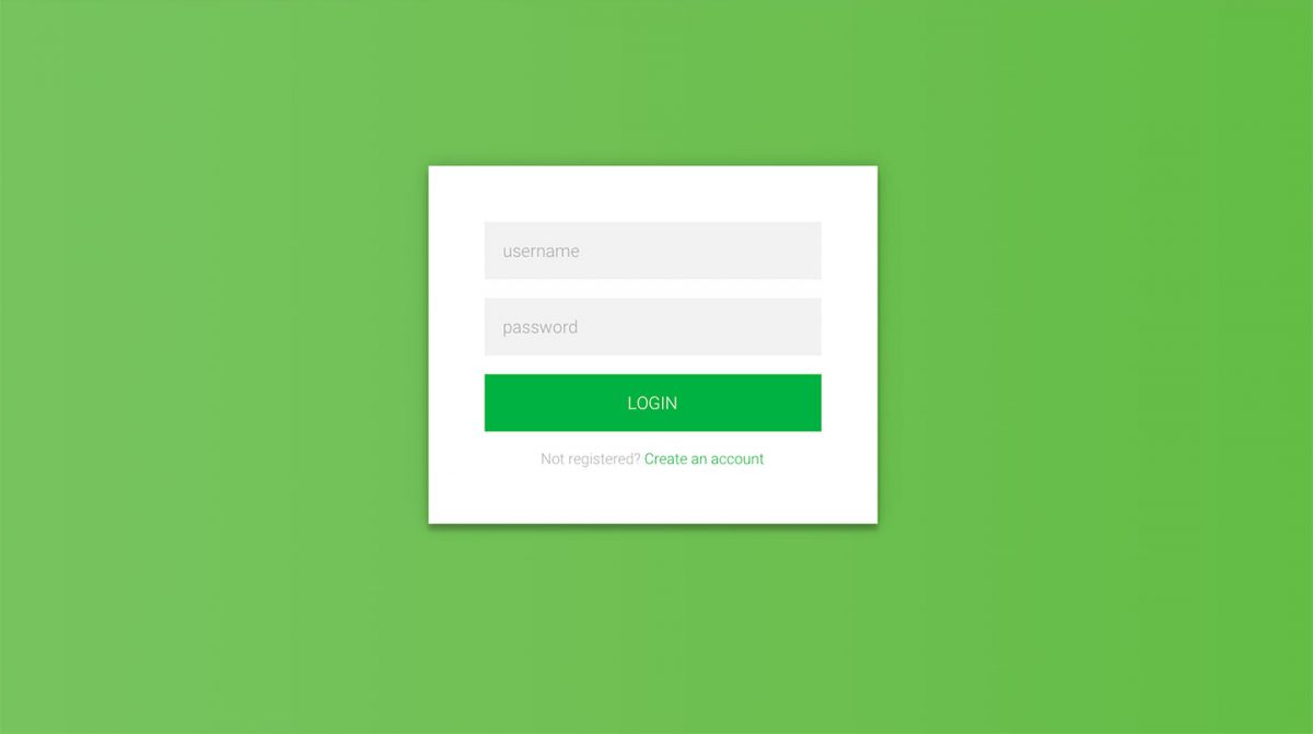 html5-css-login-forms