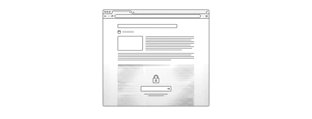 Как показывать краткое содержание защищенных паролем постов 57