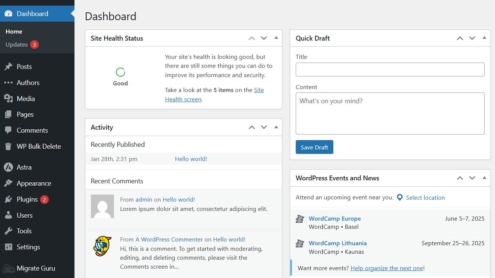 Что такое панель администратора 20