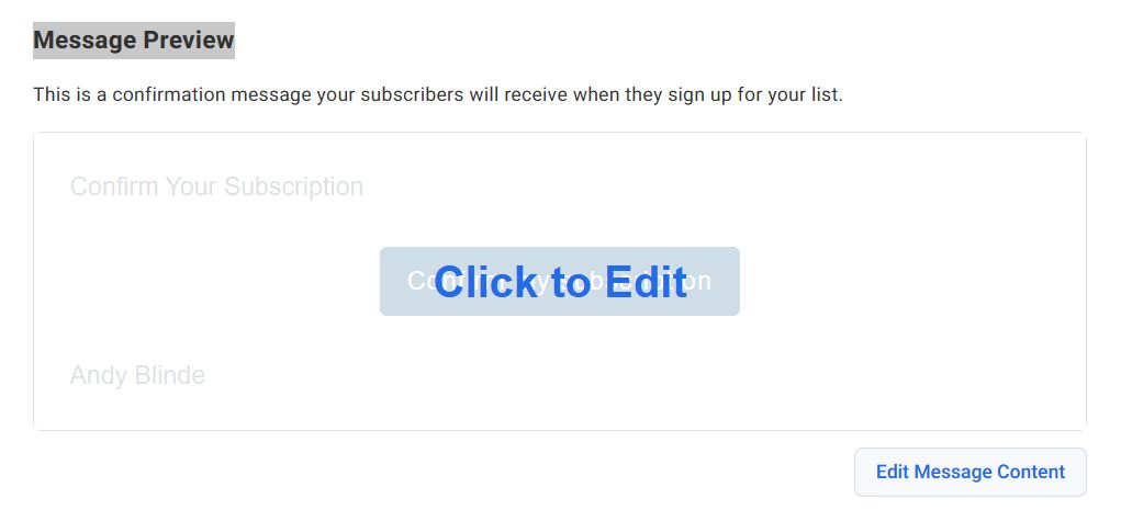 edit message