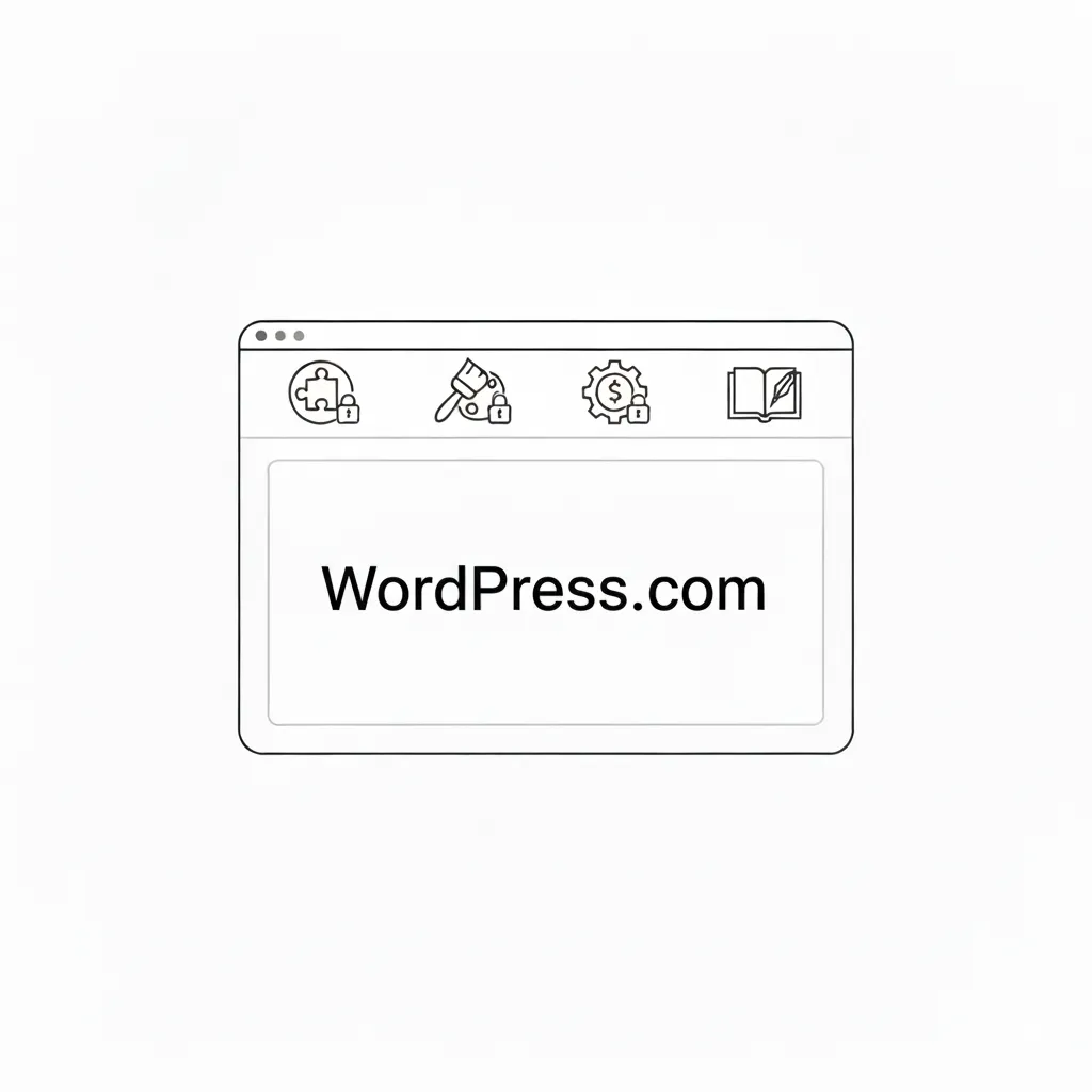WordPress.com ierobežojumi 1