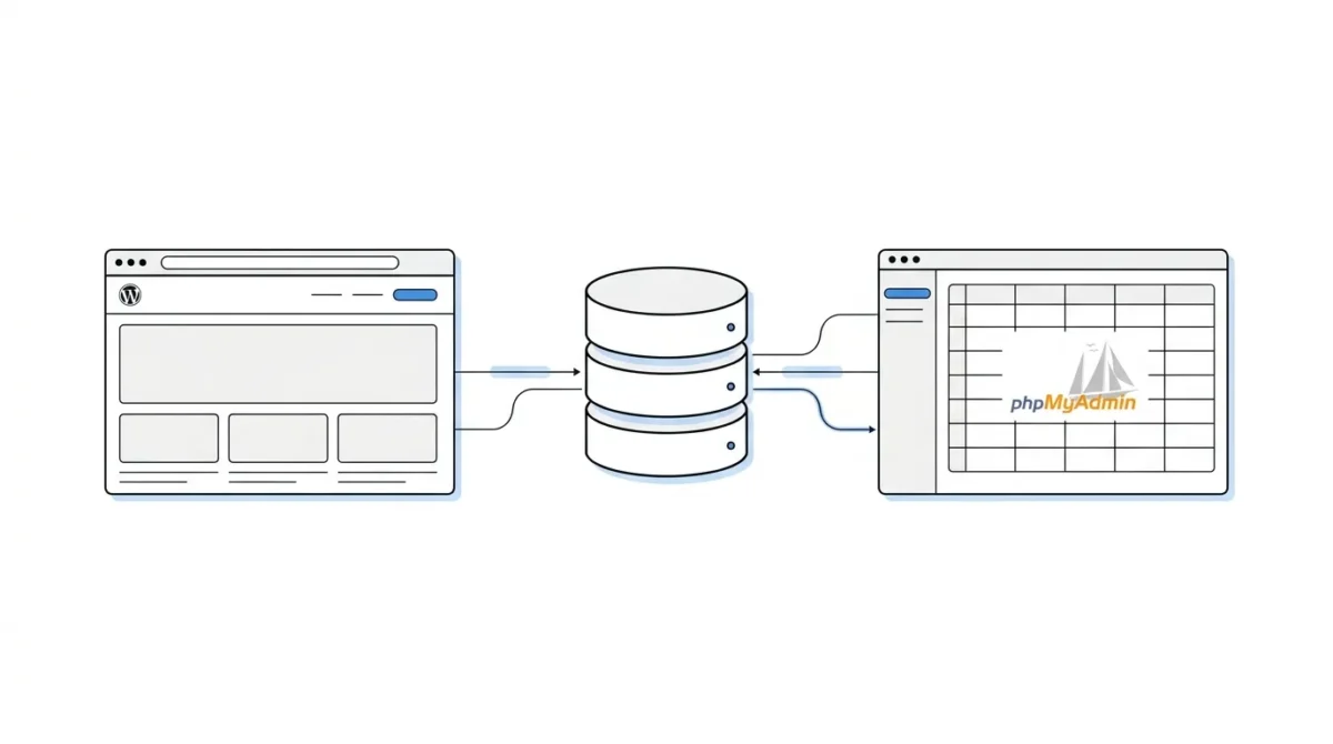 Управление базой данных WordPress с помощью phpMyAdmin – инструкция для начинающих 1