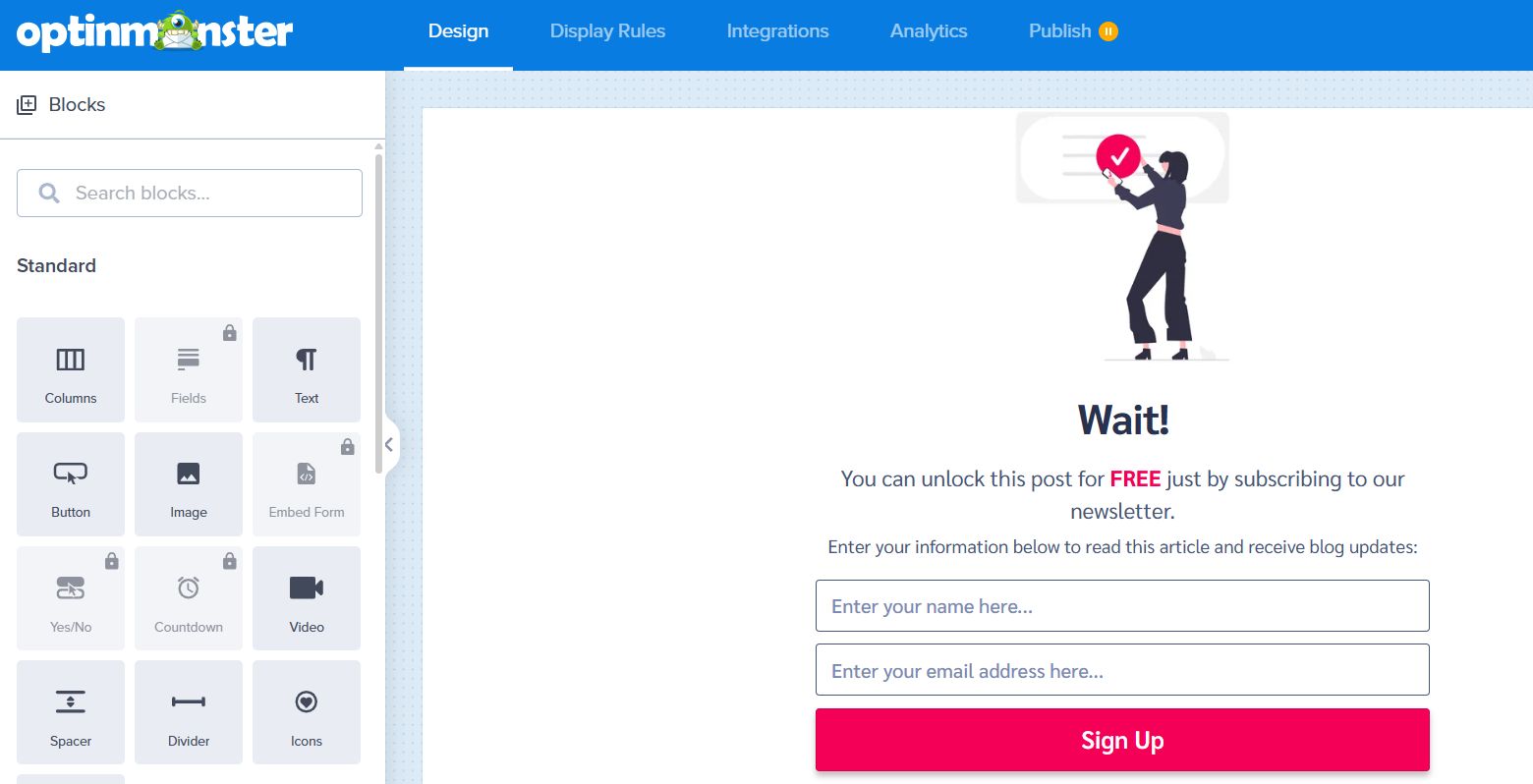 Kā paslēpt vietnes saturu aiz slēdzenes 5 WordPress