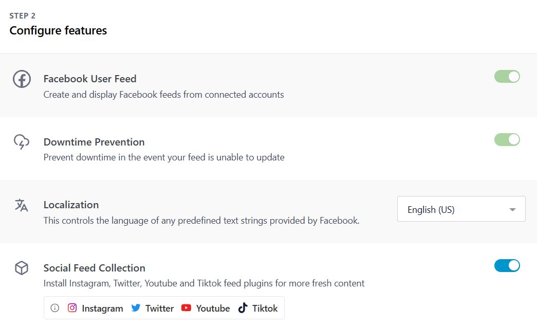 Kā izveidot savu Facebook plūsmu WordPress 4 WordPress