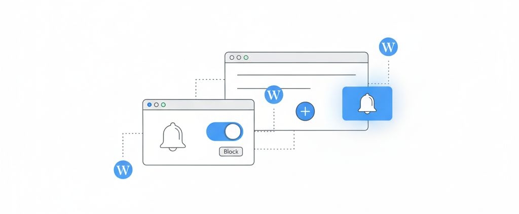 Kā iestatīt push paziņojumus WordPress vietnē 1