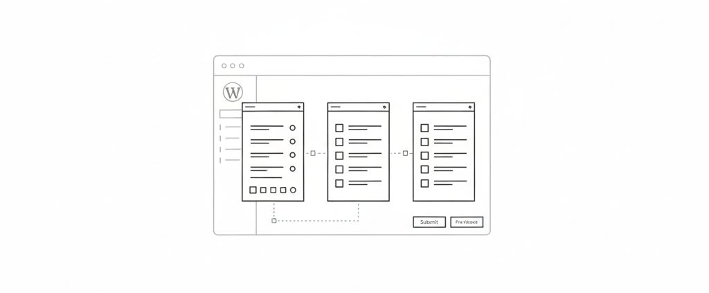 Как создать многошаговую форму в WordPress 1